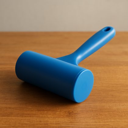 Rodillo plástico azul